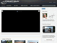 Tablet Screenshot of fishinguy.com